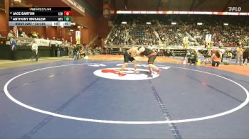2A-285 lbs Cons. Round 3 - Jace Barton, Kemmerer vs Anthony Musalem, Wind River
