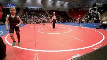 72 lbs Quarterfinal - Jase Hensley, Wolfpack Youth Wrestling vs Abram Griekspoor, Maize Wrestling Club