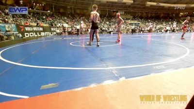 145 lbs Round Of 32 - David Standen, Nebraska Wrestling Academy vs Whitley Wilscam, South Central Punisher Wrestling Club