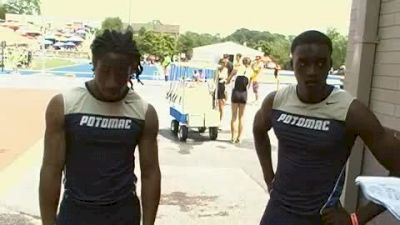 Ronald Darby 100 champ & Dondre Echols 110H state record, 2nd 100m at 2012 Maryland State Meet