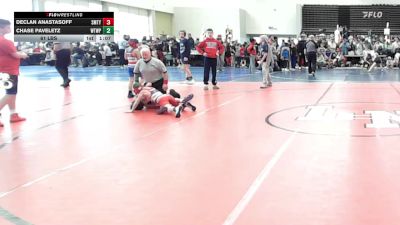 61 lbs Rr Rnd 3 - Declan Anastasoff, Smitty's Barn Red - ESC vs Chase Paveletz, Washington Twp - ESC