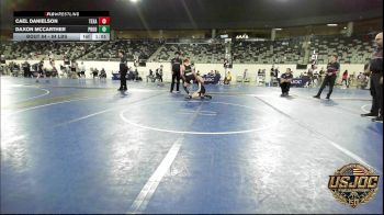 84 lbs 2nd Place - Cael Danielson, Texas Elite Wrestling vs Daxon McCarther, Prodigy Elite Wrestling