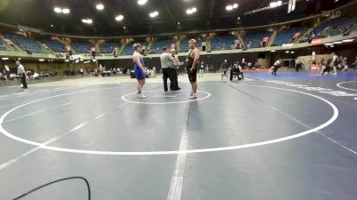 285 lbs Cons. Round 2 - Jimmy Hillman, Lyons Township vs Emilio Guzman, Rock Island