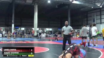 138 lbs Round 3 (4 Team) - James Campos, BEASTWORKS WRESTLING CLUB vs Robert Tovornik, GROUND UP USA