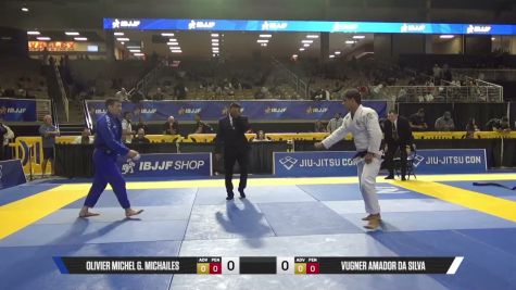 VUGNER AMADOR DA SILVA vs OLIVIER MICHEL G. MICHAILES 2026 Pan Jiu Jitsu IBJJF Championship