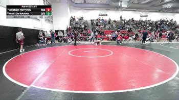 138 lbs Champ. Round 2 - Weston Manuel, Cherokee Trail vs Andrew Hufford, Northglenn