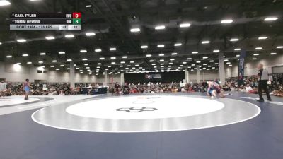 175 lbs 3rd Place Match - Cael Tyler, Ragnarok Wrestling Club vs Tomm Heiser, RT Elite Wrestling