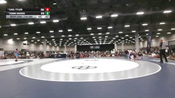 175 lbs 3rd Place Match - Cael Tyler, Ragnarok Wrestling Club vs Tomm Heiser, RT Elite Wrestling