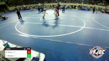 126 lbs Round Of 32 - Aiden Davis, Amped Wrestling Club vs Caleb Moates, F-5 Grappling