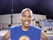 High schooler Brandon McBride after his 1:47.14