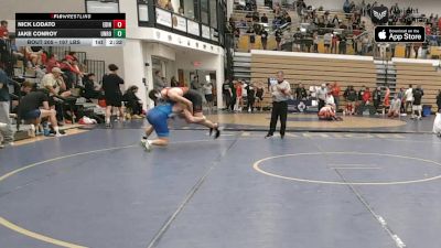 197 lbs Round Of 16 - Nick Lodato, Edinboro vs Jake Conroy, Unrostered- Spartan Combat RTC