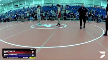 182 lbs Champ. Round 1 - Dante Ortiz, OH vs Brock Trevino, MI