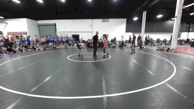 96 lbs Prins Santana, Rhode Island Blue vs Teagan Luna, Oregon