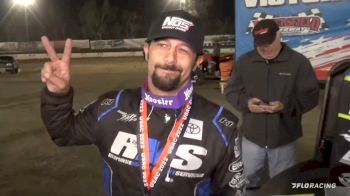 Interview: Thomas Meseraull's Reaction After Winning USAC Feature At Bakersfield
