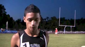 Andres Arroyo runs 4:11 to Hang on For Mile Win at 2012 Golden South Classic
