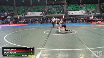 6A 144 lbs Cons. Round 2 - Talan McNutt, Pell City vs Braden Pickle, Gardendale Hs