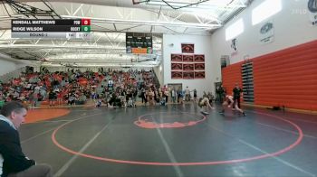 112-114 lbs Round 2 - Ridge Wilson, Rocky Mountain Middle School vs Kendall Matthews, Powell Middle School