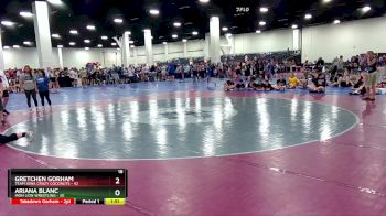 190 lbs Round 5 (8 Team) - Gretchen Gorham, Team Iowa Crazy Coconuts vs Ariana Blanc, Iron Lion Wrestling