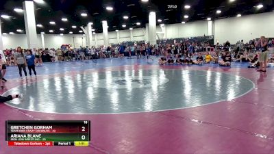 190 lbs Round 5 (8 Team) - Gretchen Gorham, Team Iowa Crazy Coconuts vs Ariana Blanc, Iron Lion Wrestling