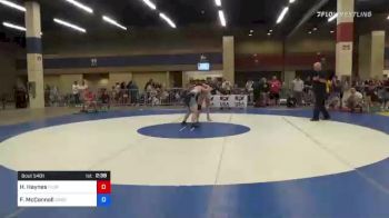 76 kg Consi Of 8 #1 - Henlee Haynes, Florida vs Fiona McConnell, Cardinal Wrestling Club