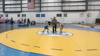 55 lbs Semifinal - James Vaughan, Reaper Wrestling Club vs Enzo Davis, Combat Athletics