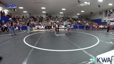 55 lbs Rr Rnd 2 - Benaiah Schubert, Chandler Takedown Club vs Cody Womack, Perry Wrestling Academy