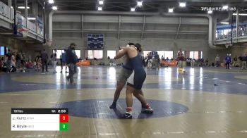 Consolation - Joe Kurtz, Penn State Unattached vs Ryan Boyle, Kent State Unattached