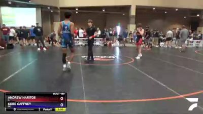 138 lbs Cons. Round 2 - Andrew Haritos, IL vs Kobe Gaffney, OK