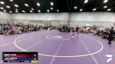 160 lbs Round 1 (8 Team) - Brent Slade, Iowa vs Jude Randall, Oklahoma Red