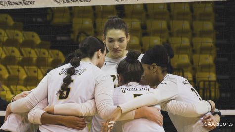 Delaware, Northeastern, Towson, William & Mary CAA Volleyball Semifinalists