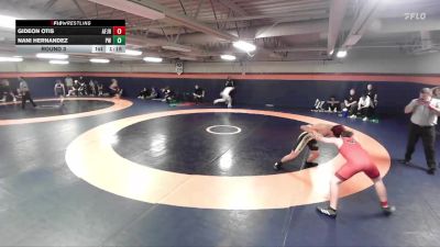115-125 lbs Round 3 - Gideon Otis, American Fork Jr. High vs Nani Hernandez, Peak Wrestling