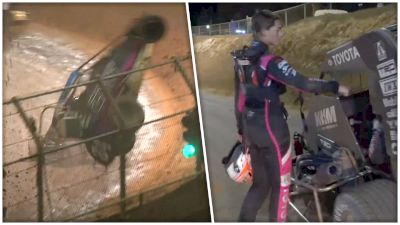 Jade Avedisian Flips After Contact, Confronts Tanner Carrick At Placerville