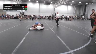 157 lbs Round 2 (6 Team) - Cole Genua, Maryland Mallets vs Jake Rivera, Dirty Den Wrestling