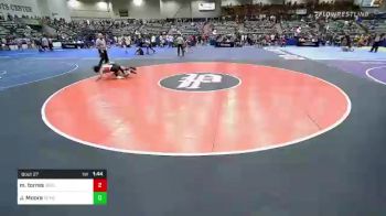 126 lbs Round Of 16 - Michael Torres, Oakdale vs Jacob Moore, Salem Elite Mat Club
