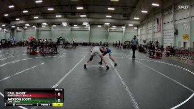 128 lbs Round 3 - Jackson Scott, Lake Lehman vs Cael Short, Reaper Wrestling Club