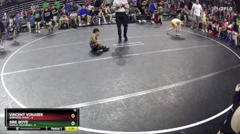 55 lbs Round 5 (6 Team) - Sire Boyd, Kansas Anaconda vs Vincent Vonasek, Nebraska Maize