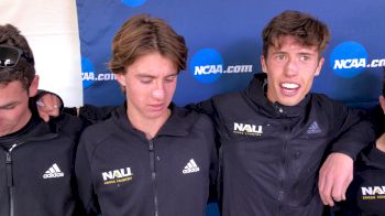 Nico Young, Drew Bosley & The NAU Men After Their SIXTH Title In Seven Years