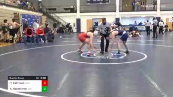 138 lbs Quarterfinal - Trey Zabroski, Crestwood vs Kyle Hauserman, Council Rock North