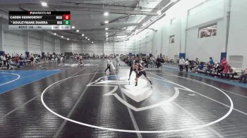 184 lbs Quarterfinal - Caden Kenworthy, Muskingum vs Souleymane Diarra, Wilkes