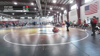 109 lbs Placement - Wyatt Kiner, Cow Valley vs Josh DeOreo, Garnet Valley