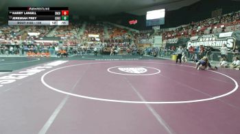 126 lbs Cons. Round 1 - Harry Langill, Seneca-Nemaha Central HS vs Jeremiah Frey, Chapman HS