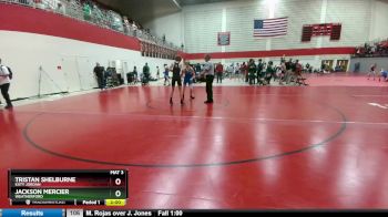 120 lbs Round 1 - Jackson Mercier, Weatherford vs Tristan Shelburne, Katy Jordan