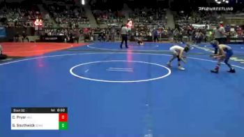 61 lbs Consolation - Carter Pryor, Hillsboro WC vs Gage Southwick, Sons Of Atlas