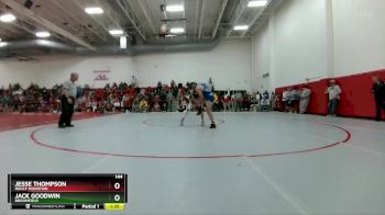 144 lbs Champ. Round 2 - Jack Goodwin, Broomfield vs Jesse Thompson, Rocky Mountain