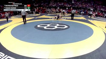 D3-132 lbs Cons. Round 2 - Chase Parker, Clearview vs Payton Mayfield, Milton-Union