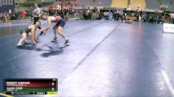 165 lbs Round 1 (8 Team) - David Over, Liberty vs Robert Shepard, Washington State