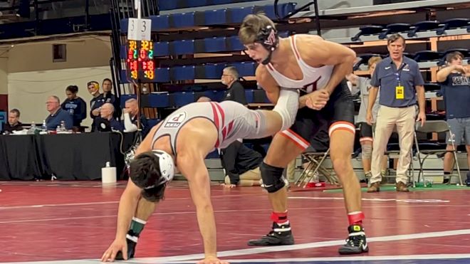 133 lbs Final - Sam Latona, Virginia Tech vs Michael Colaiocco, Univ Of Pennsylvania