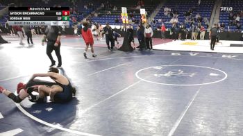 113 lbs Consi Of 8 #1 - JAYSON ENCARNACAO, Reading vs Jordan Reis, Saint John's Prep