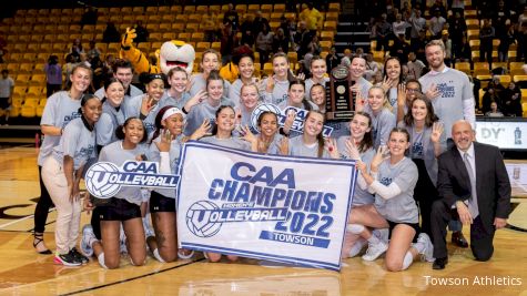 Towson Tops Delaware For Fourth Consecutive CAA Volleyball Title