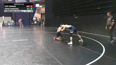 133 lbs Consi Of 8 #1 - Troy Hohman, North Carolina State vs Ethan Uhorchuk, Chattanooga